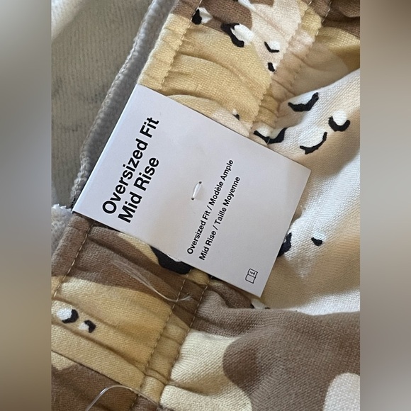 NWT!! Nike Oversized Fit Mid Rise Jogger Desert Camo Print Size XL Bin 214 - Picture 8 of 10